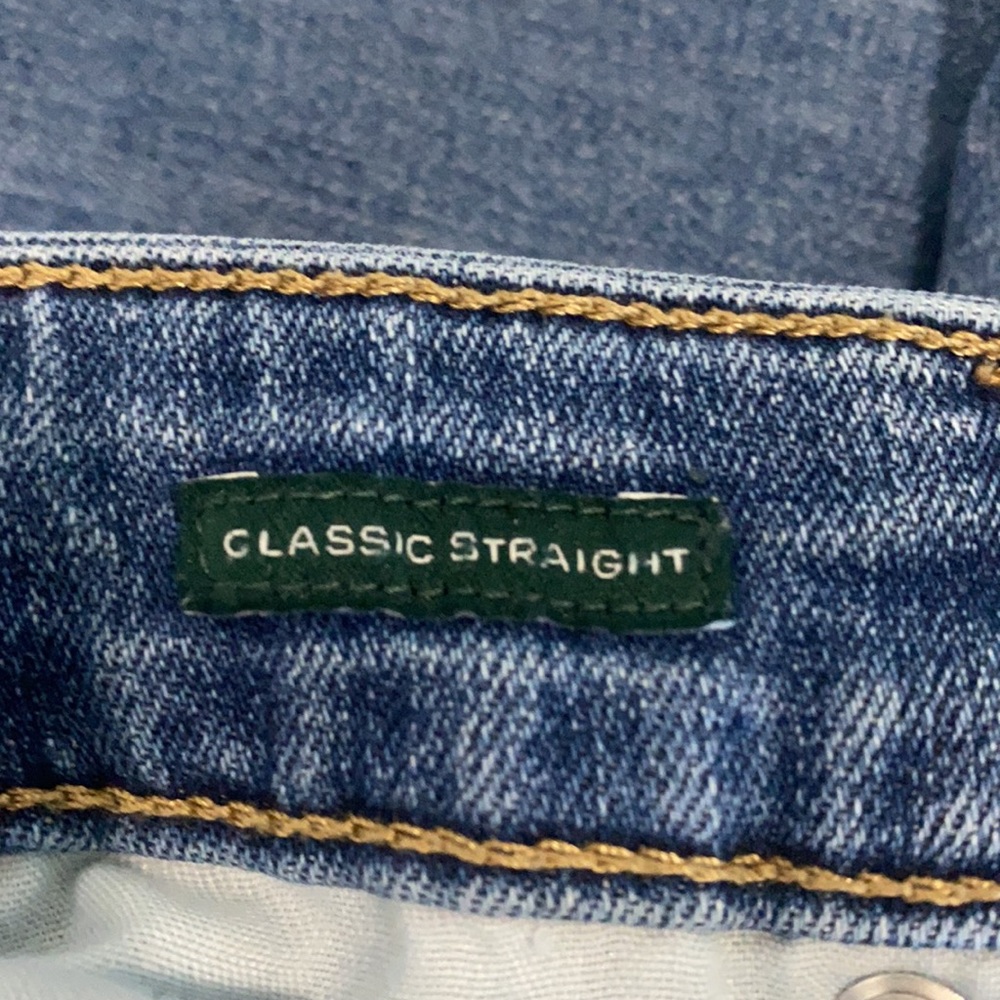 Lauren Ralph Lauren Straight Leg Stonewashed Jeans - Picture 5 of 7